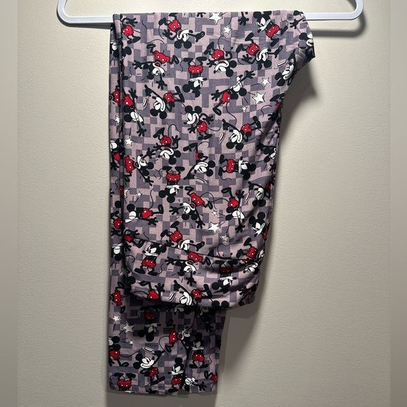 LulaRoe Disney Leggings, Tall & Curvy TC2 18-26, Soft & Comfy, Mickey Mouse NWT - Picture 7 of 16